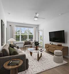 Spacious Lobby Area at Forest Edge Apartments, Indiana