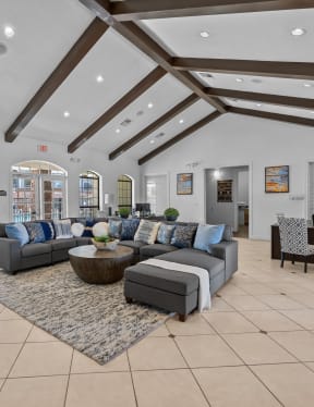 the preserve at gateway living room with couches and chairs