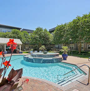 Front Pool View at Highline Urban Lofts, Cypress, TX, 77429