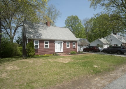 a view of the house from the street