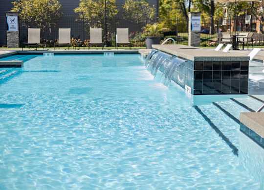 Sparkling Swimming Pool at Lakes of Carmel Apartments, Carmel, 46032