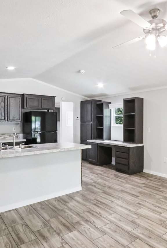 Open Kitchen at Woodview Apartments, Austin