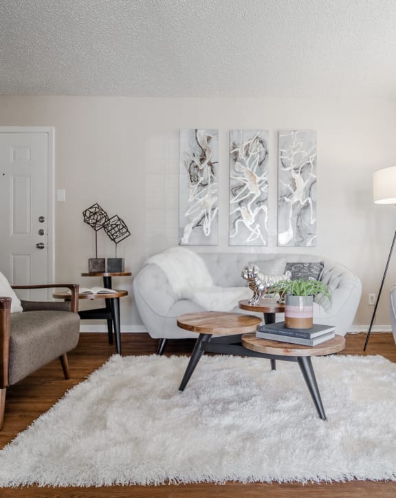Large Living Area at Parkwood, Irving, TX, 75061