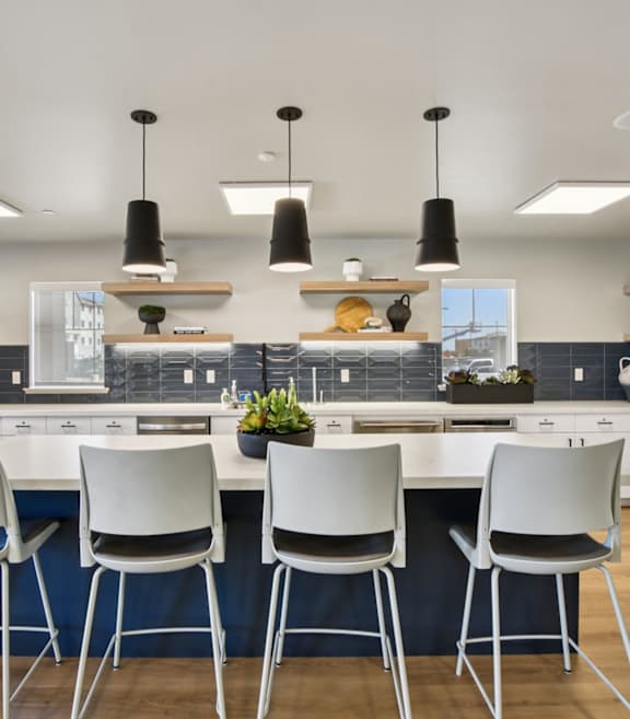 Community Kitchen at Terracina at Winding Creek, Roseville