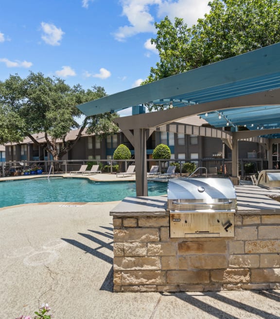 Sparkling Pool w/ Grilling & Social Areas at Vesper, Texas, 75254
