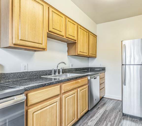 Stainless Steel Appliances at The Fields of Silver Spring, Maryland