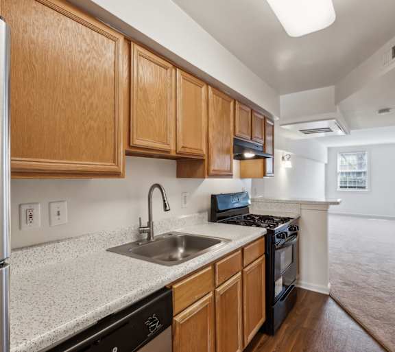 Stainless Steel Appliances at The Fields of Bethesda, Chevy Chase, Maryland