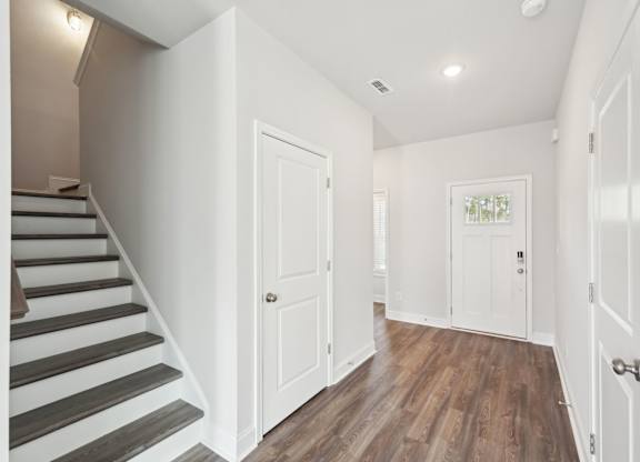 Welcoming entry hallway showcasing the sophisticated design of the Alexander floor plan.