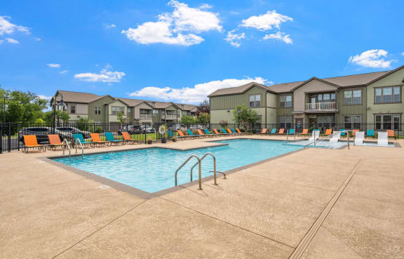 Outdoor Pool with Sundeck