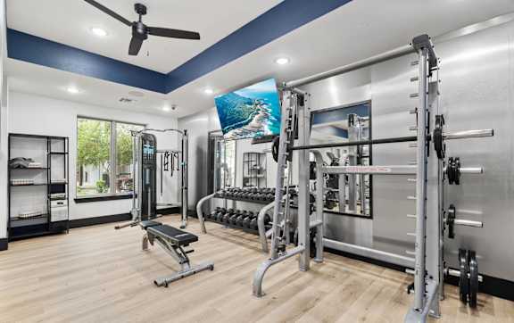 Axis Marketplace Apartments in Kyle, Texas Fitness Center