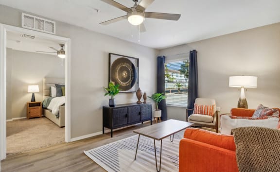 Living Room at Reserve at Temple Terrace, Temple Terrace, FL