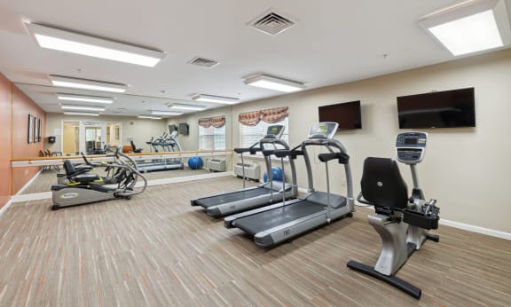 the apartments at masse corner 205 fitness room