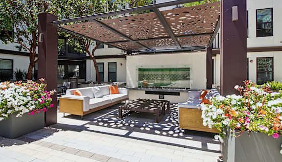 Outdoor social area