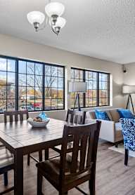 Dining Room at Granite Peaks Apartments, Minneapolis, Minnesota