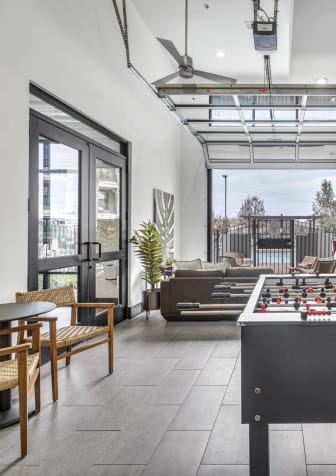 The Garage Amenity Axis Hamilton Apartments