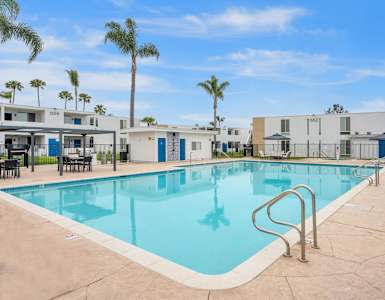Pool View at Tamarack Sands Apartment Homes, Carlsbad, CA, 92008