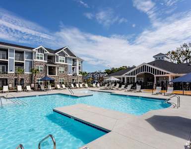 our apartments offer a swimming pool in front of our building