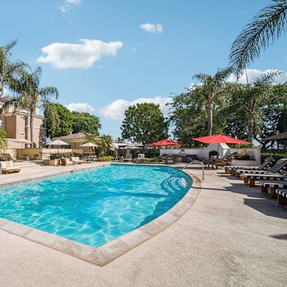 the swimming pool at the resort at longboat key club