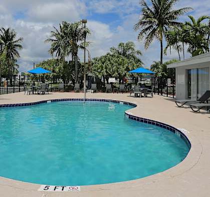 the swimming pool at the resort at longboat key club