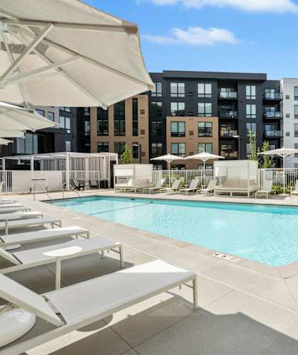 Sparkling Outdoor Pool