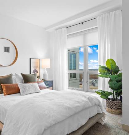 Plush bedroom carpeting  at Amelia, Massachusetts, 02169