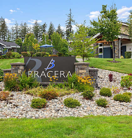 our sign in the front yard of our home