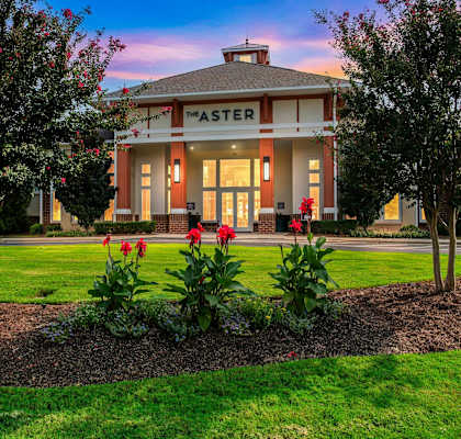 Green Landscape at The Aster Cary, Cary, NC 27519