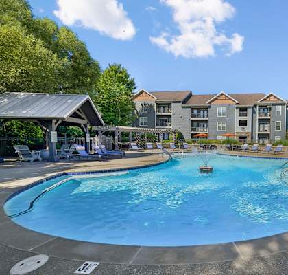 Outdoor Pool with Sundeck