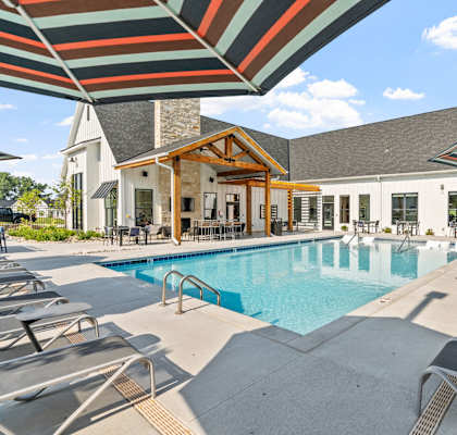 Outdoor Pool with Sundeck
