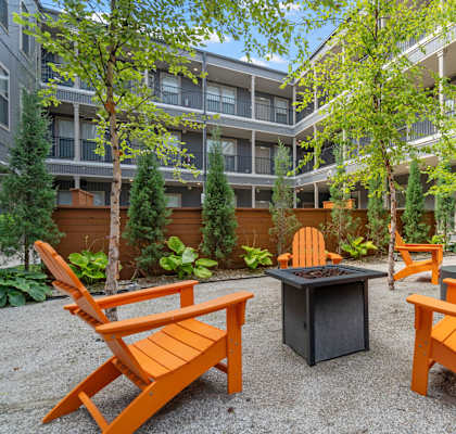 Courtyard with Firepit