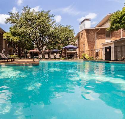 Swim at Preston Park Apartments, Dallas, TX, 75240