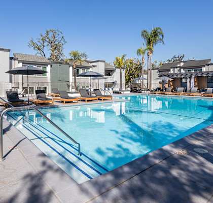 Pool View at Verandas Apartments, West Covina, 91791