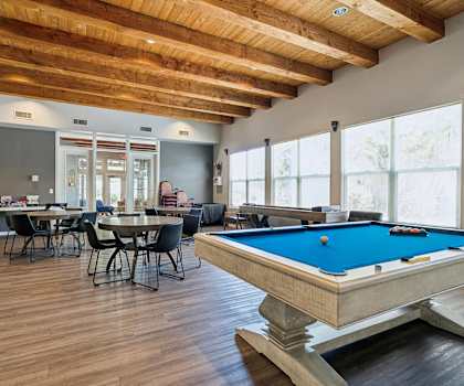 the preserve at ballantyne commons pool room