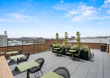 Rooftop Lounge at L Seven Apartments in San Francisco, CA 94103