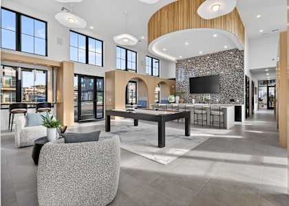 Lobby Hall at Switch Luxury Apartments, Colorado, 80921