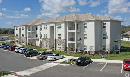 A large apartment complex at Arbours at Hester Lake Apartments, Dade City, 33525