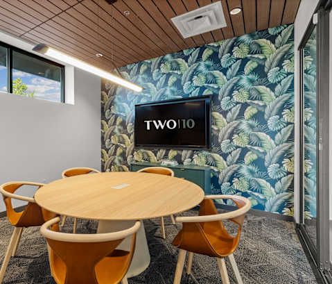 conference room with a round table at Two 10 by Vintage, Shoreline, WA