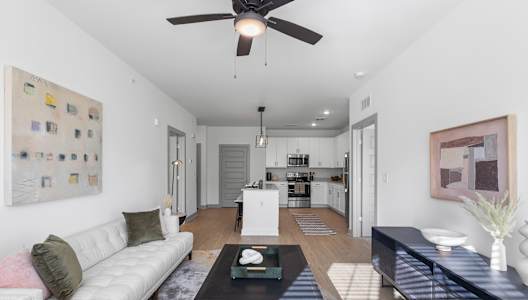 Living Room & Kitchen at Sage Springs, Kentucky