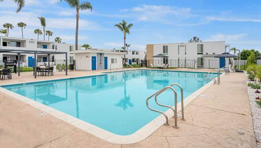 Pool View at Tamarack Sands Apartment Homes, Carlsbad, CA, 92008