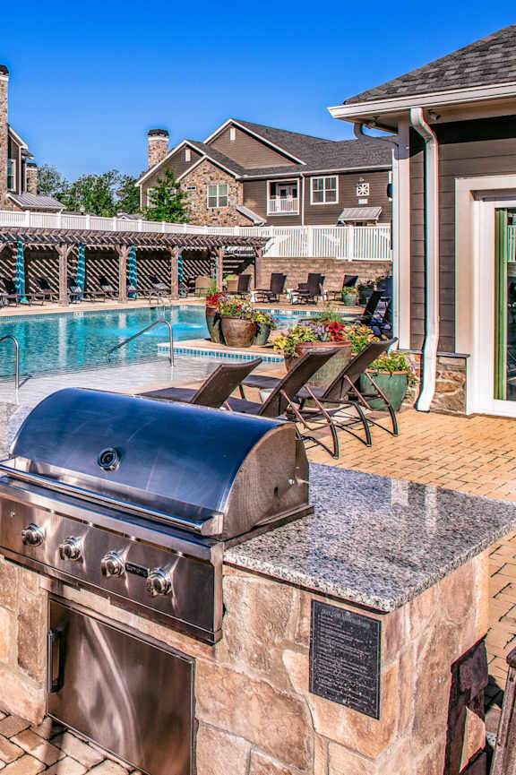 Poolside Grilling Stations at Retreat at Greystone, Birmingham, AL, 35242
