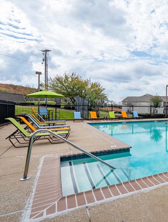Large Outdoor Pool Area at The Grand at 150 Apartments, Tennessee, 37055