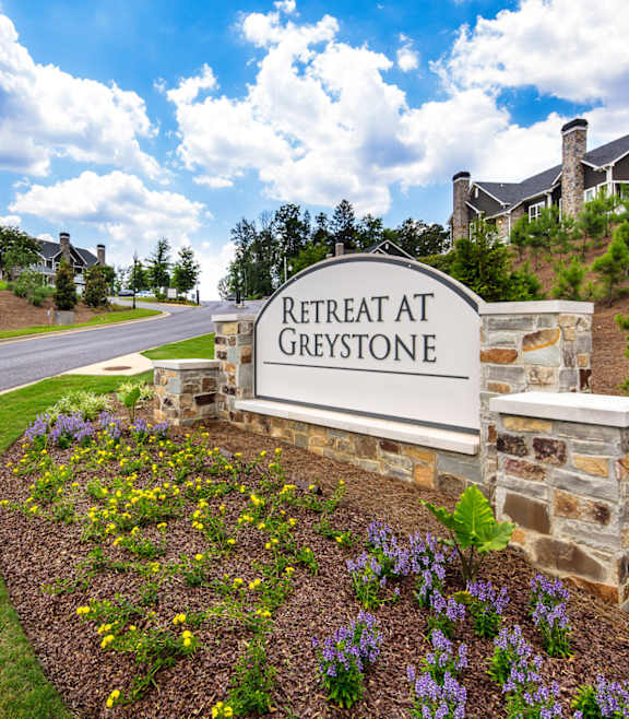 Classy Entrance at Retreat at Greystone, Birmingham, AL, Alabama