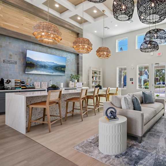 Lounge room at Velara Luxury Apartments, Ponte Vedra Beach, FL 32081