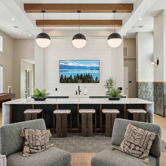 Lounge room at Rockledge Apartments, Florida