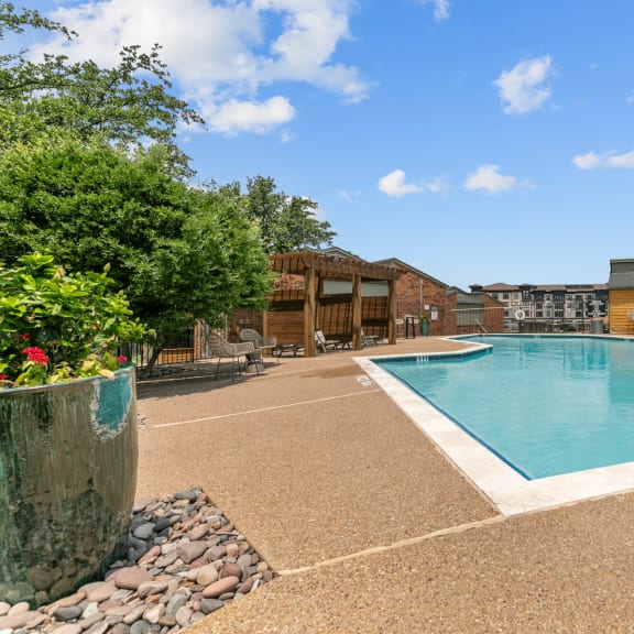 our apartments offer a swimming pool at The Hills at Ironhorse, North Richland Hills, 76180