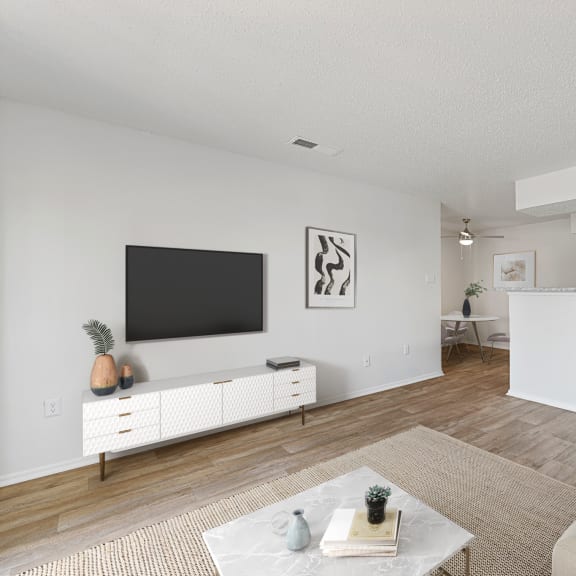 Upgraded A2 Living Room at The Hills at Ironhorse, North Richland Hills, 76180