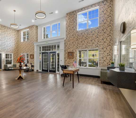 Clubroom at River Point Apartments, Essex, Maryland
