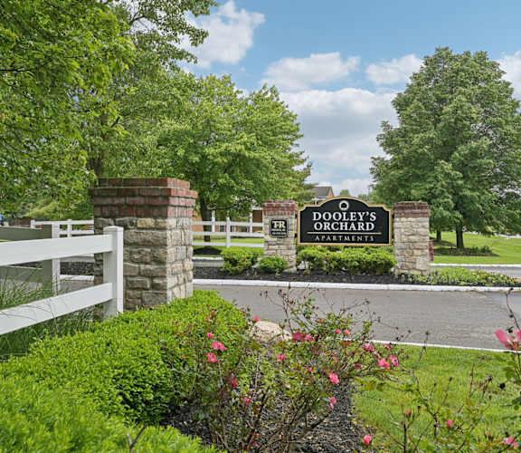 Classic Property Sign at Dooley's Orchard, Ohio, 43035