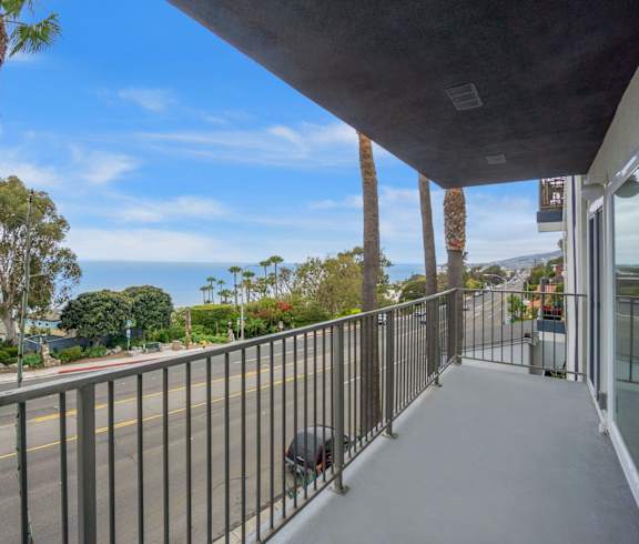 Large Balcony at Ocean Edge @ Laguna Beach, Laguna Beach California