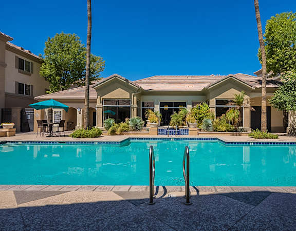 Large Pool at Palazzo Townhomes, Phoenix, AZ 85008